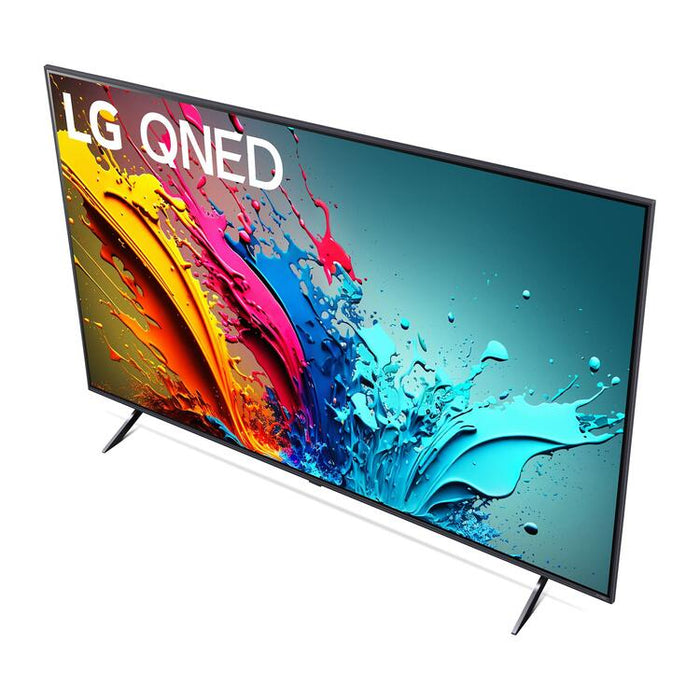 LG 55QNED85TUA | Téléviseur 55" QNED 4K - UHD 4K - Série QNED85T - 120Hz - Processeur IA a8 4K - Noir