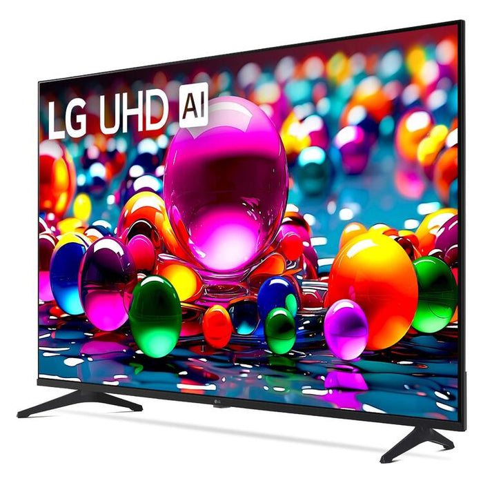 LG 65UA7700PUB | 65" Television - 4K Ultra HD - LED - UA7700 Series - HDR - Smart WebOS - 60 Hz native - IA a7 Gen8 4K Processor - Black