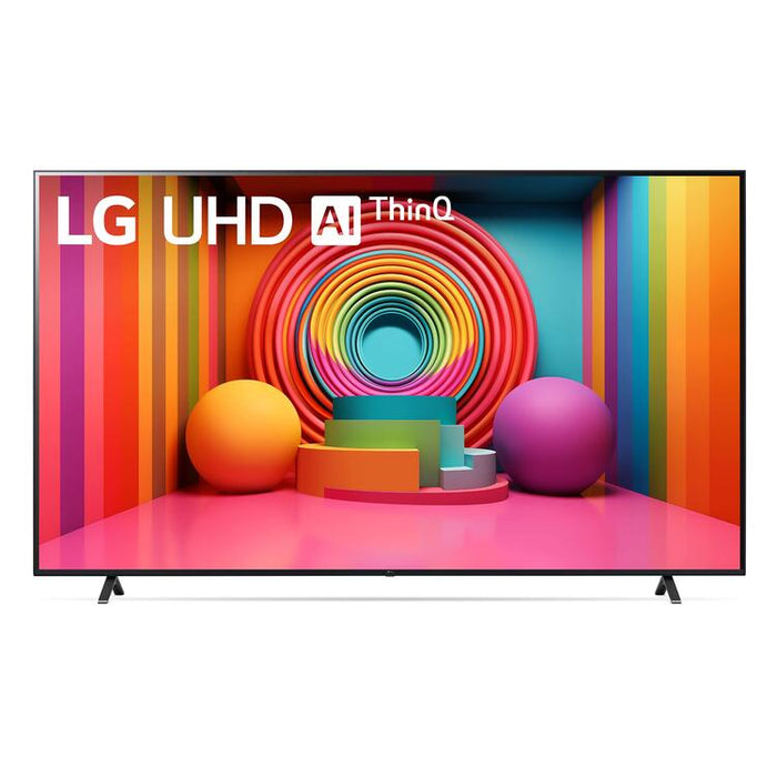 LG 86UT7590PUA | Téléviseur 86" - 4K Ultra HD - DEL - Série UT7590 - HDR - Smart WebOS - 60 Hz natif - Processeur IA a5 Gen7 4K - Noir