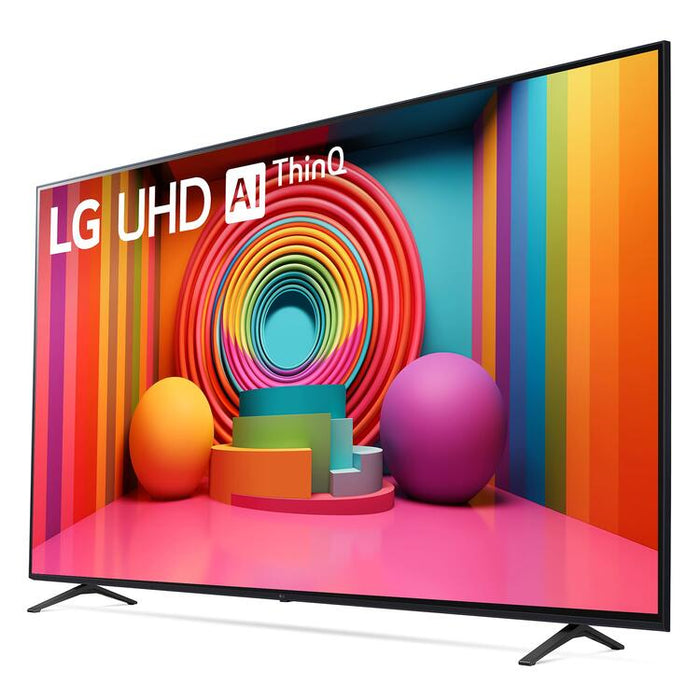 LG 86UT7590PUA | Téléviseur 86" - 4K Ultra HD - DEL - Série UT7590 - HDR - Smart WebOS - 60 Hz natif - Processeur IA a5 Gen7 4K - Noir