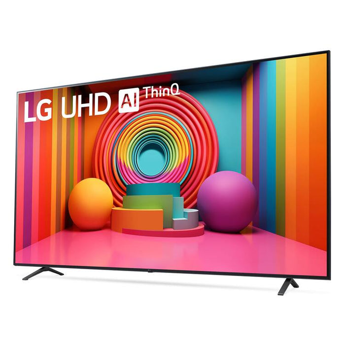 LG 86UT7590PUA | Téléviseur 86" - 4K Ultra HD - DEL - Série UT7590 - HDR - Smart WebOS - 60 Hz natif - Processeur IA a5 Gen7 4K - Noir