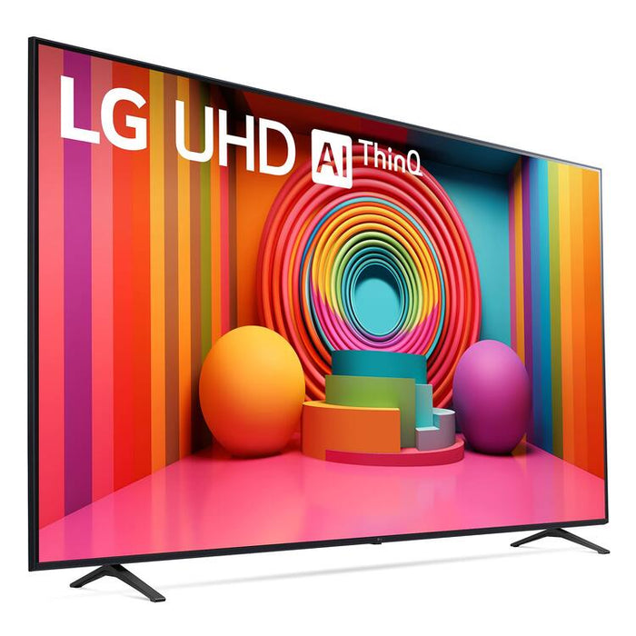 LG 86UT7590PUA | Téléviseur 86" - 4K Ultra HD - DEL - Série UT7590 - HDR - Smart WebOS - 60 Hz natif - Processeur IA a5 Gen7 4K - Noir