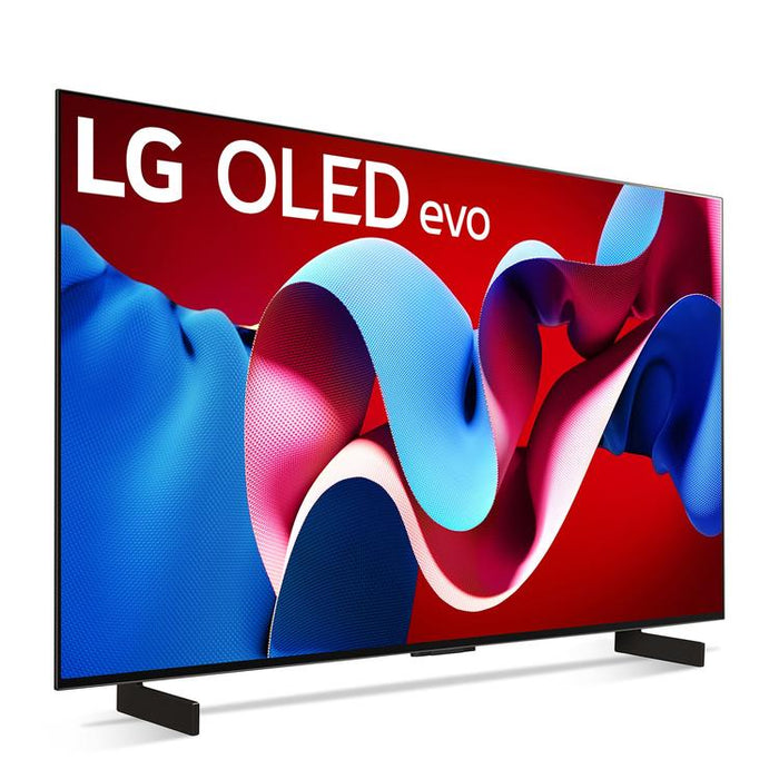 LG OLED42C4PUA | 42" 4K OLED Television - 120Hz - C4 Series - IA a9 4K Processor - Black