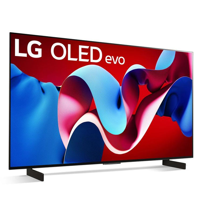 LG OLED42C4PUA | 42" 4K OLED Television - 120Hz - C4 Series - IA a9 4K Processor - Black