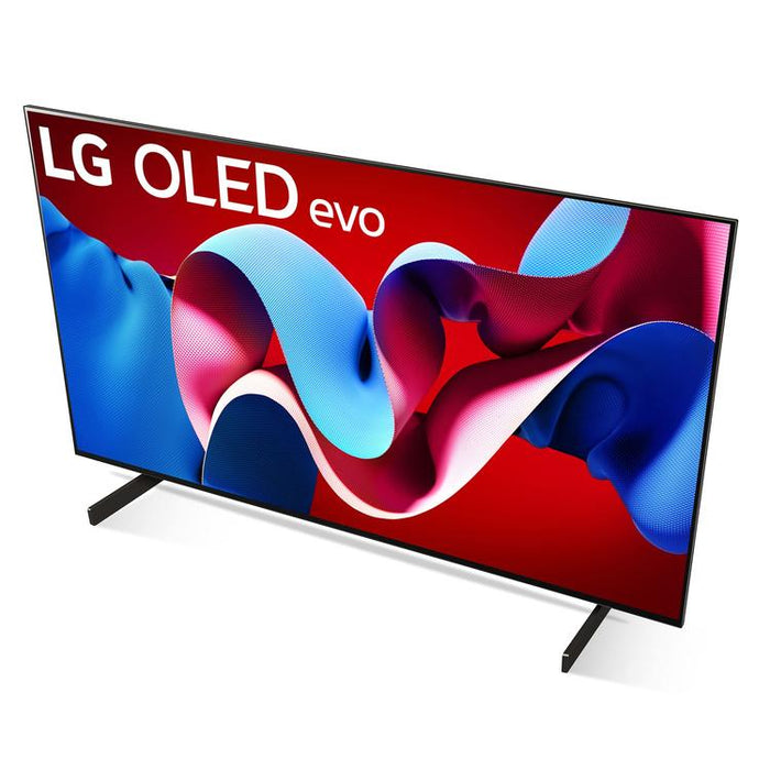 LG OLED42C4PUA | 42" 4K OLED Television - 120Hz - C4 Series - IA a9 4K Processor - Black