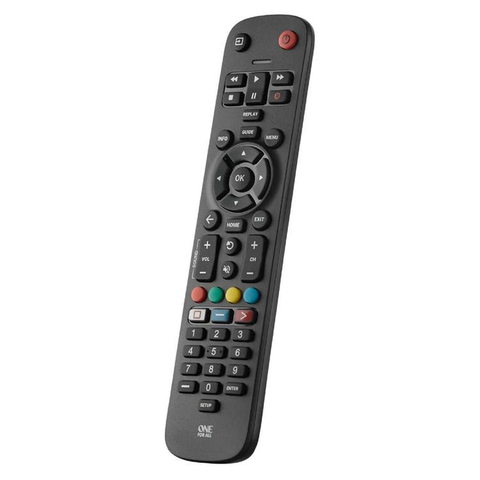 One for All URC3610R | Universal TV Remote Control - Essential Series - For one device