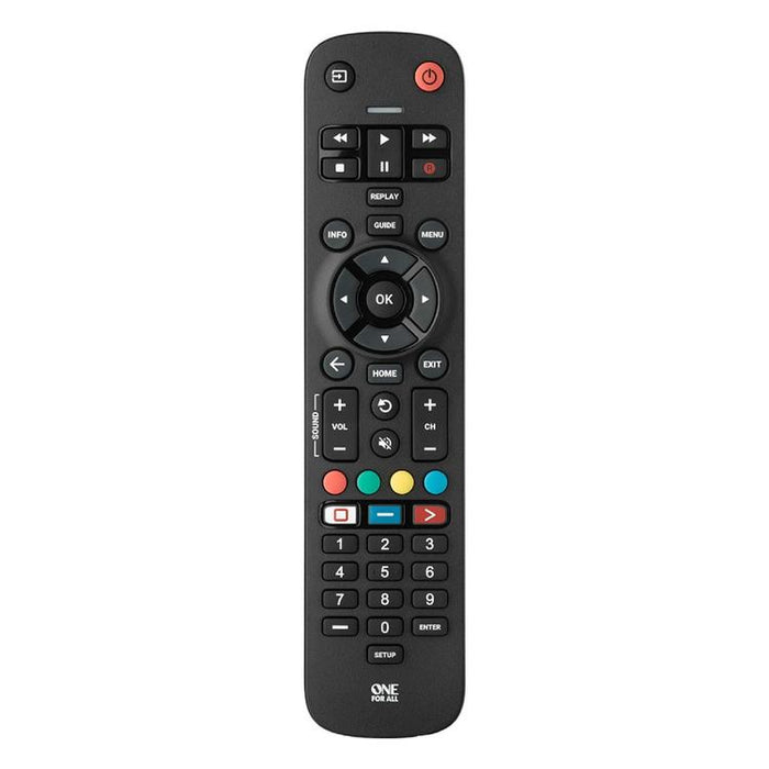 One for All URC3610R | Universal TV Remote Control - Essential Series - For one device