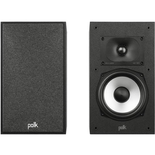 Polk Monitor XT20 | Bookshelf Speaker Set - Hi-Res Audio Certified - Compact - Black - Pair-Sonxplus 