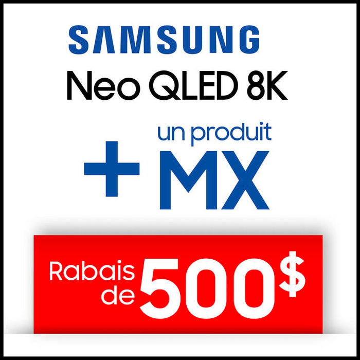 Samsung QN65QN900DFXZC | Téléviseur 65" - 120Hz - Neo QLED 8K - Série QN900D