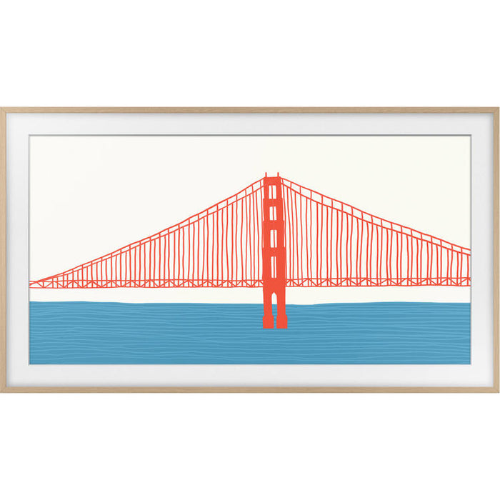 Samsung VG-SCFA85TKBZA | 85" The Frame - Teak