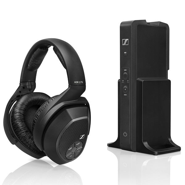 Sennheiser RS 175 | Wireless TV Headphones - Stereo - Black-SONXPLUS.com