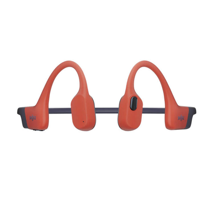 SHOKZ OpenSwim Pro | Bone Conduction Earphones - For Swimming - Bluetooth - IP68 - 9 hours battery life - Red