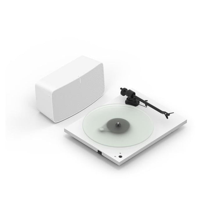 Sonos | Turntable Set - Pro-Ject T1 Phono SB + Sonos Five - White