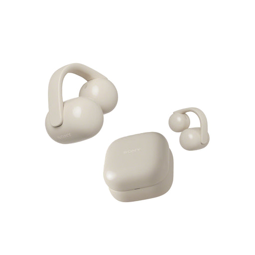 Sony Linkbuds Clip | In-ear headphones - Wireless - Cream | 01 | Sonxplus
