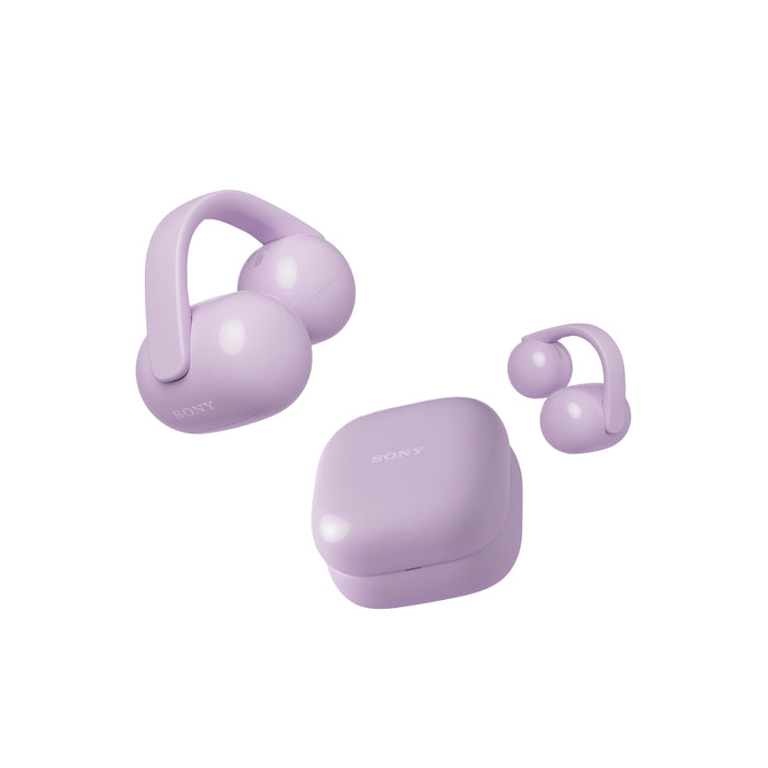 Sony Linkbuds Clip | In-ear headphones - Wireless - Purple | 01 | Sonxplus
