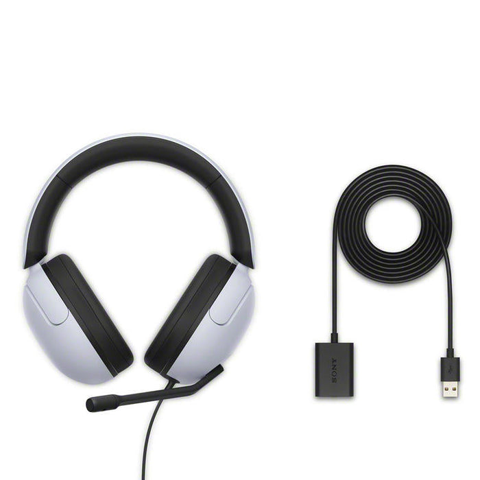 Sony MDRG300/W | INZONE H3 Around-Ear Headset - For Gamers - Wired - White