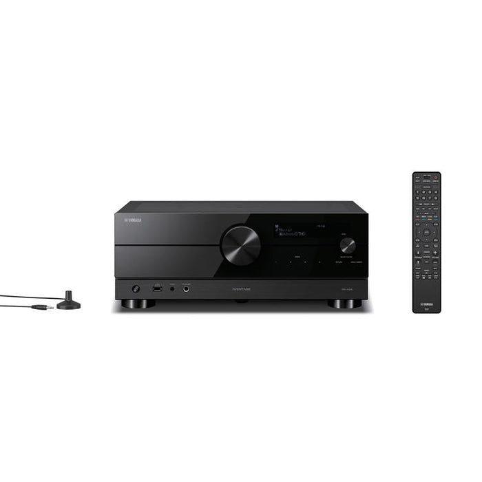 Yamaha RXA6A | Récepteur AV cinéma maison 9.2 - Série Aventage - HDMI 8K - MusicCast - HDR10+ - 150W X 9 avec Zone 3 - Noir