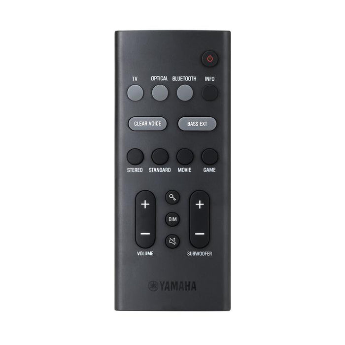 Yamaha SR-B30A | Barre de son 2 Canaux - 120 W - HDMI eARC - Bluetooth - Noir