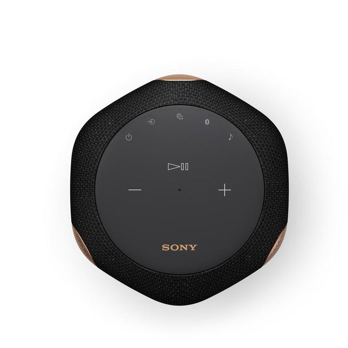 Sony SRS-RA3000 | Haut-parleur portable - Bluetooth - Sans fil - Audio 360 - Commande vocale - Son ambiant enveloppant - Noir-SONXPLUS.com