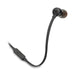 JBL Tune 110 | Écouteurs filaire intra-auriculaires - Avec télécommande 1 bouton - Microphone - Noir-SONXPLUS.com
