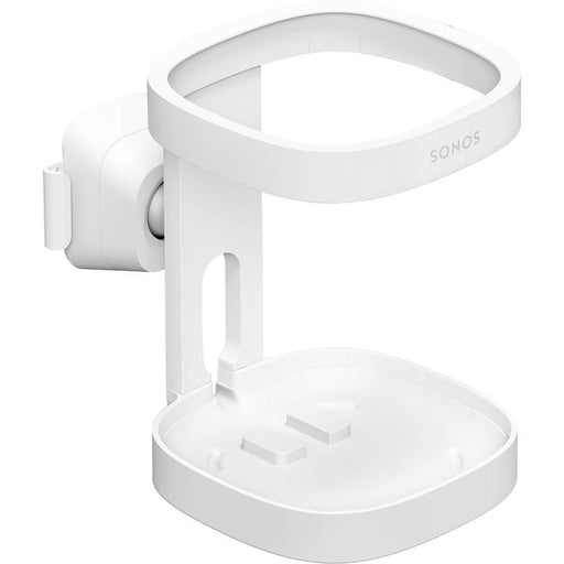 Sonos SS1WMWW1 | Wall Mount Bracket for One and One SL Speakers - White - Unit - Right Diagonal Front View | Sonxplus 