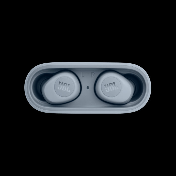 JBL Vibe 100TWS | Écouteurs 100% sans fil intra-auriculaires - Bluetooth - Isolation sonore - Microphone - Bleu-SONXPLUS.com