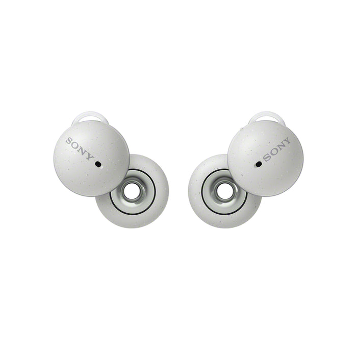 Sony WF-L900 | In-Ear Headphones - LinkBuds - 100% Wireless - Bluetooth - Microphone - Adaptive Control - Up to 17.5 hours battery life - White-SONXPLUS.com