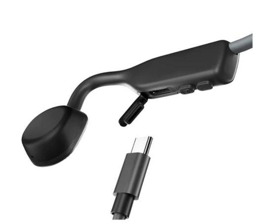 SHOKZ OpenMove | Écouteurs à conduction osseuse - Bluetooth - 6 Heures d'autonomie - Gris Ardoise-SONXPLUS.com