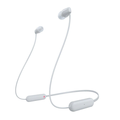 Sony WI-C100 | In-Ear Headset - Wireless - Bluetooth - Around the neck - Microphone - IPX4 - White-Sonxplus 