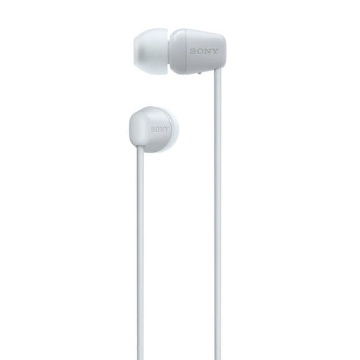 Sony WI-C100 | In-Ear Headset - Wireless - Bluetooth - Around the neck - Microphone - IPX4 - White-SONXPLUS.com