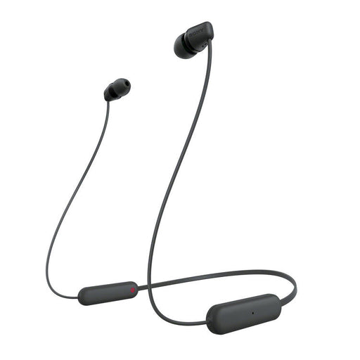 Sony WI-C100 | In-Ear Headset - Wireless - Bluetooth - Around the neck - Microphone - IPX4 - Black-Sonxplus 