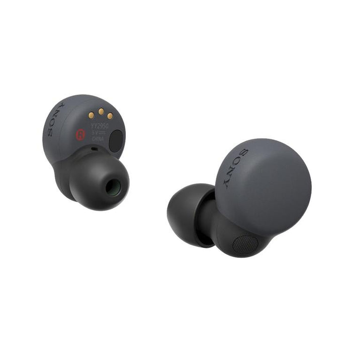 Sony WFLS900N | In-Ear Headphones - LinkBuds - 100% Wireless - Bluetooth - Microphone - Active noise cancelling - Black-SONXPLUS.com