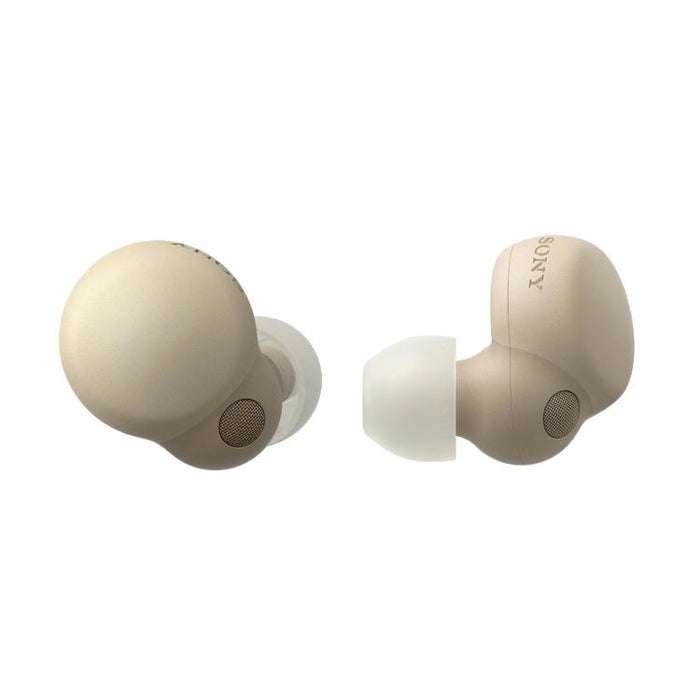 Sony WFLS900N | In-Ear Headphones - LinkBuds - 100% Wireless - Bluetooth - Microphone - Active noise cancelling - Crème-SONXPLUS.com