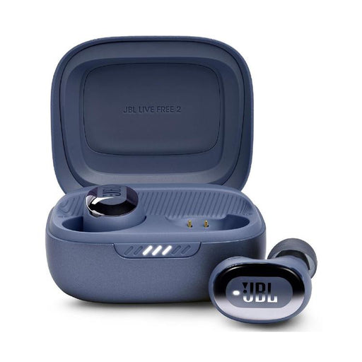 JBL Live Free 2 | Écouteurs intra-auriculaires - 100% Sans fil - Bluetooth - Smart Ambient - Microphones - Bleu-SONXPLUS.com