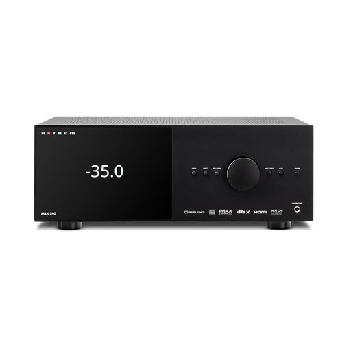 Anthem MRX 540 8K | Préamplificateur 7.2 canaux et Amplificateur 5 canaux - 100 W - Noir-Sonxplus 