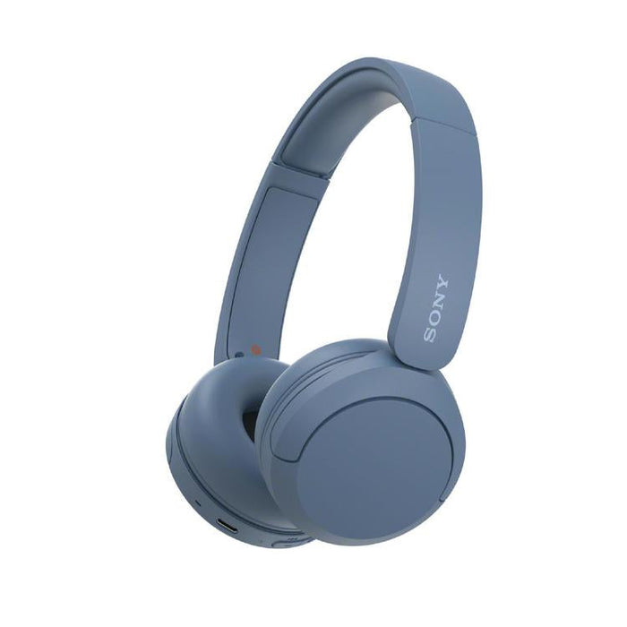 Sony WH-CH520 | Écouteurs supra-auriculaires - Sans fil - Bluetooth - Jusqu'à 50 heures d'autonomie - Bleu-Sonxplus 