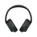 Sony WH-CH720N | Around-ear headphones - Wireless - Bluetooth - Noise reduction - Up to 35 hours battery life - Microphone - Black-SONXPLUS.com
