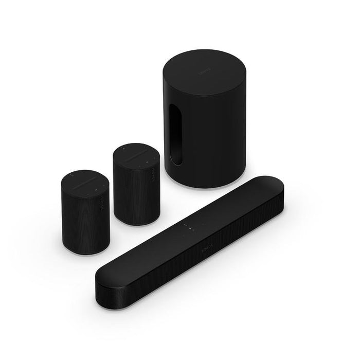 Sonos | Immersive Beam Set - Sub Mini - Era 100 - Black-SONXPLUS.com