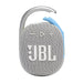 JBL Clip 4 Eco | Haut-parleur - Ultra-portable - Étanche - Bluetooth - Mousqueton intégré - Blanc-SONXPLUS.com