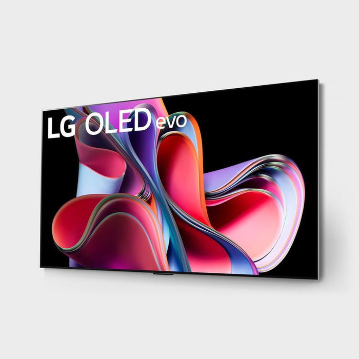 LG OLED83G3PUA | Téléviseur intelligent 83" 4K OLED Evo - Edition Gallery - Série G3 - Cinéma HDR - Processeur IA a9 Gén.6 4K - Noir-SONXPLUS.com