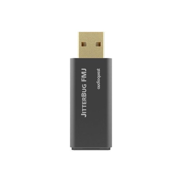 Audioquest JitterBug | Filtre de bruit USB - Full metal jacket - Noir-Sonxplus.com