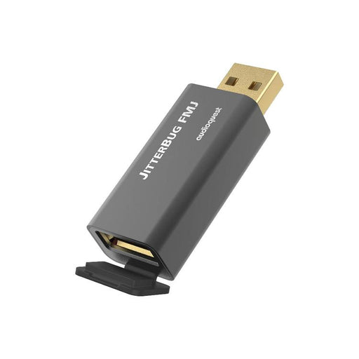Audioquest JitterBug | Filtre de bruit USB - Full metal jacket - Noir-SONXPLUS.com
