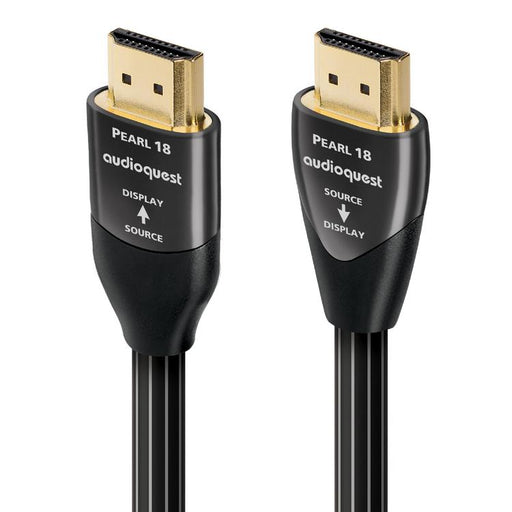 Audioquest Pearl | Câble HDMI actif - Transfert jusqu'à 8K Ultra HD - HDR - eARC - 18 Gbps - 7.5 Mètres-Sonxplus.com 