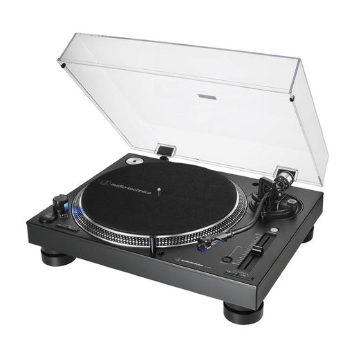 Audio Technica AT-LP140XP-BK | Table tournante Professionnelle - Entraînement direct pour DJ - Noir-SONXPLUS.com