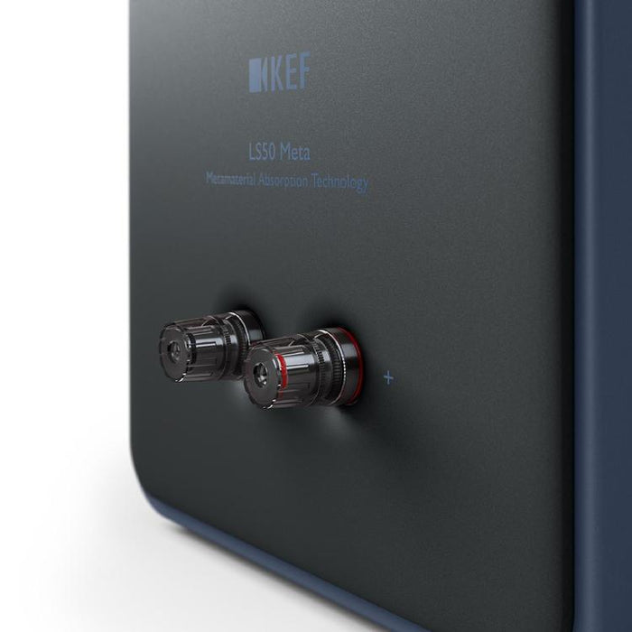 KEF LS50 META | Haut-parleurs HiFi Uni-Q 12e génération - Bass reflex 2 voies - Technologhie d'absorption Metamaterial - Bleu Royal - Paire-SONXPLUS.com