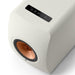 KEF LS50 WIRELESS II | Haut-parleurs HiFi Sans fil - Absorption des métamatériaux - Blanc Minérale - Paire-SONXPLUS.com