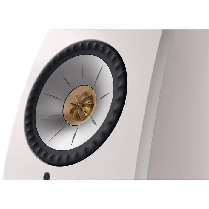 KEF LSX II | Haut-parleurs HiFi Sans fil - Compacte et versatile - Blanc Minérale - Paire-SONXPLUS.com