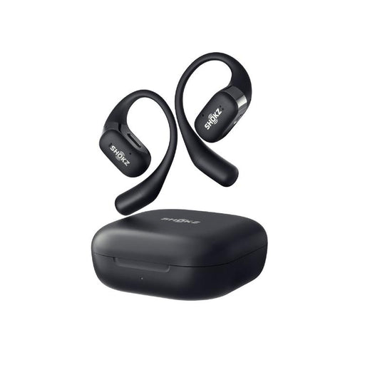 SHOKZ OpenFit | Open-Ear Headphones - Up to 28 hours of listening - Bluetooth - Black-SONXPLUS.com