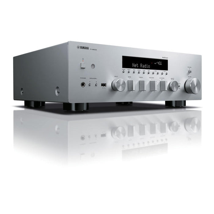 Yamaha R-N600A | Network/Stereo Receiver - MusicCast - Bluetooth - Wi-Fi - AirPlay 2 - Silver-SONXPLUS.com