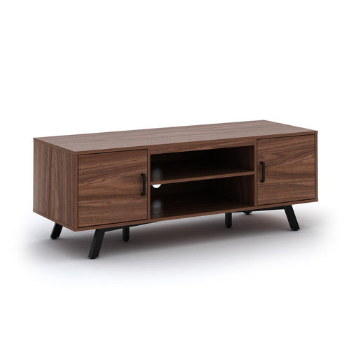 Sonora S40V55MB | TV Stand - 2 Cabinets - 55" wide - Medium Brown-SONXPLUS.com